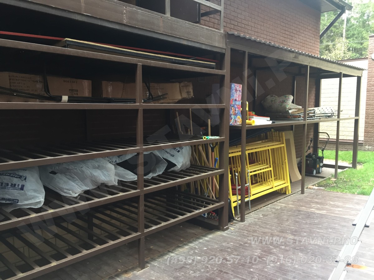 Проект роллетного шкафа с закрытыми рольставнями на парковке в ЖК Садовые кварталы