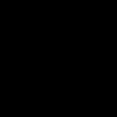 Полимерный профиль с однотонным декором Черный